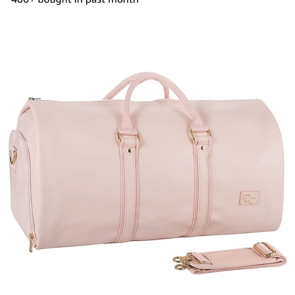 Convertible Carry on Garment Bag w/Shoe Pouch 2 in 1 Hanging Suitcase Duffle Bag - Picture 1 of 5